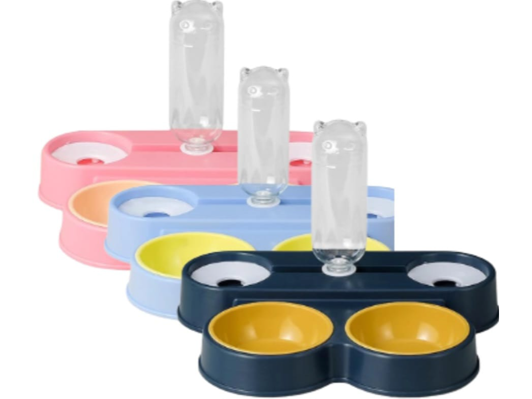 BAHIA COMEDERO DOBLE COLORES