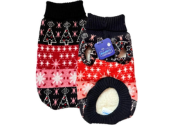 SUETER TEJIDO NAVIDEÑO CON BORREGO