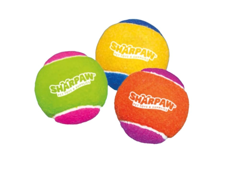 TINNY CHUMS PELOTAS 3 PZAS 2.5" C/SONIDO