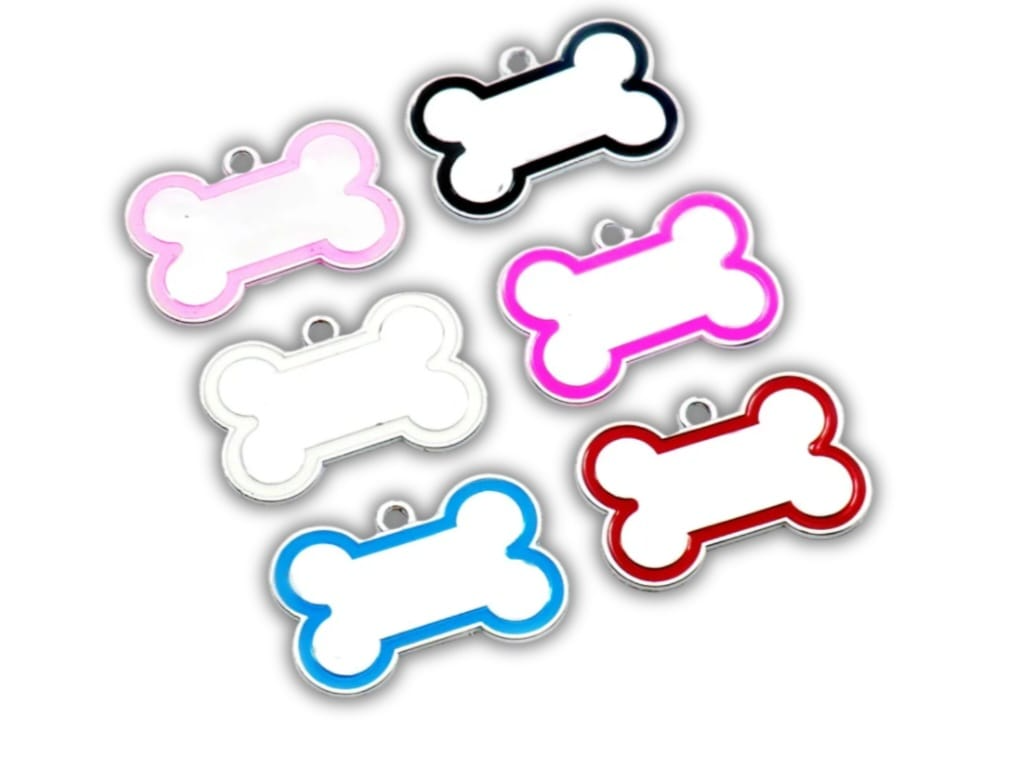 PLACAS PARA MASCOTA 24 PZAS. GRABABLES