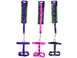 BON051 CORREA CON PECHERA 1/2 CINTA ESTAMPADO