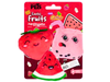 3 PACK JUGUETE PARA GATO FRUTAS EXOTICAS CON CATNIP