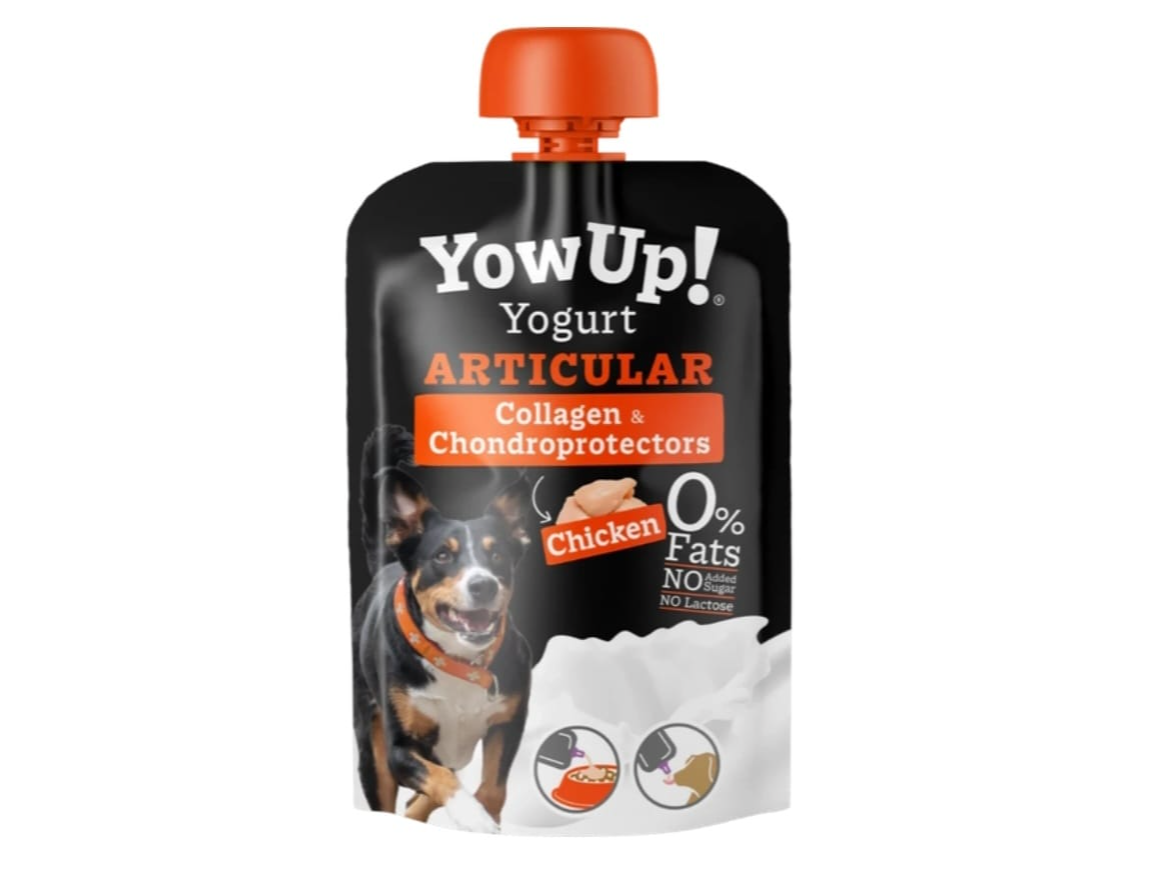 YOWUP PERROS PROBIOTICS 115 G. SABOR POLLO