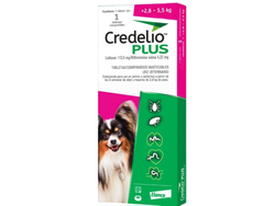 CREDELIO PLUS ONE TAB (2.8-5.5 KG)