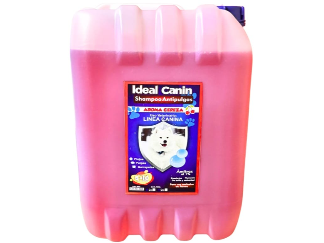 SHAMPOO ANTIPULGAS AMITRAZ 10 LT