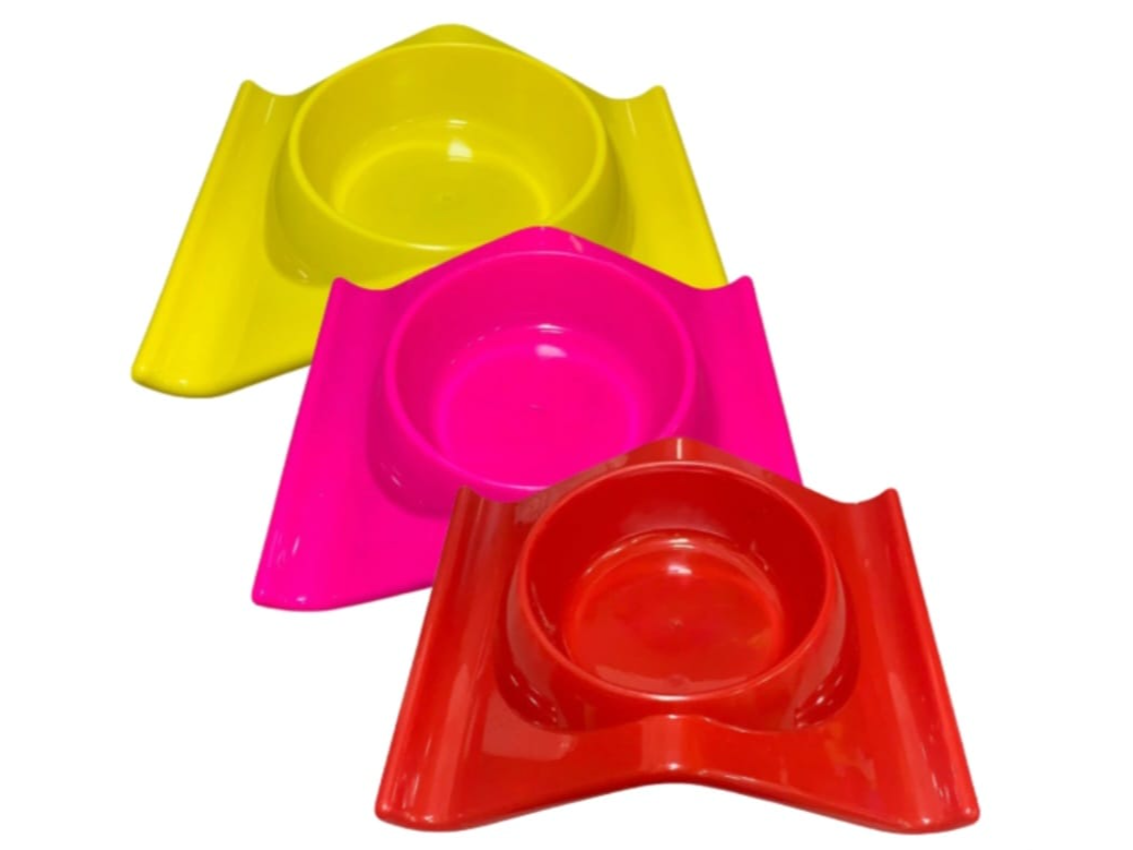 PLATO ELEVADO PARA MASCOTA SENCILLO COLORES