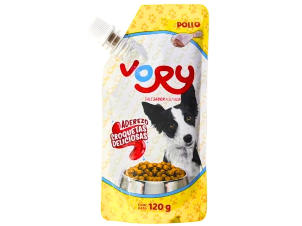 ADEREZO VORY DE POLLO 120 G. POUCH