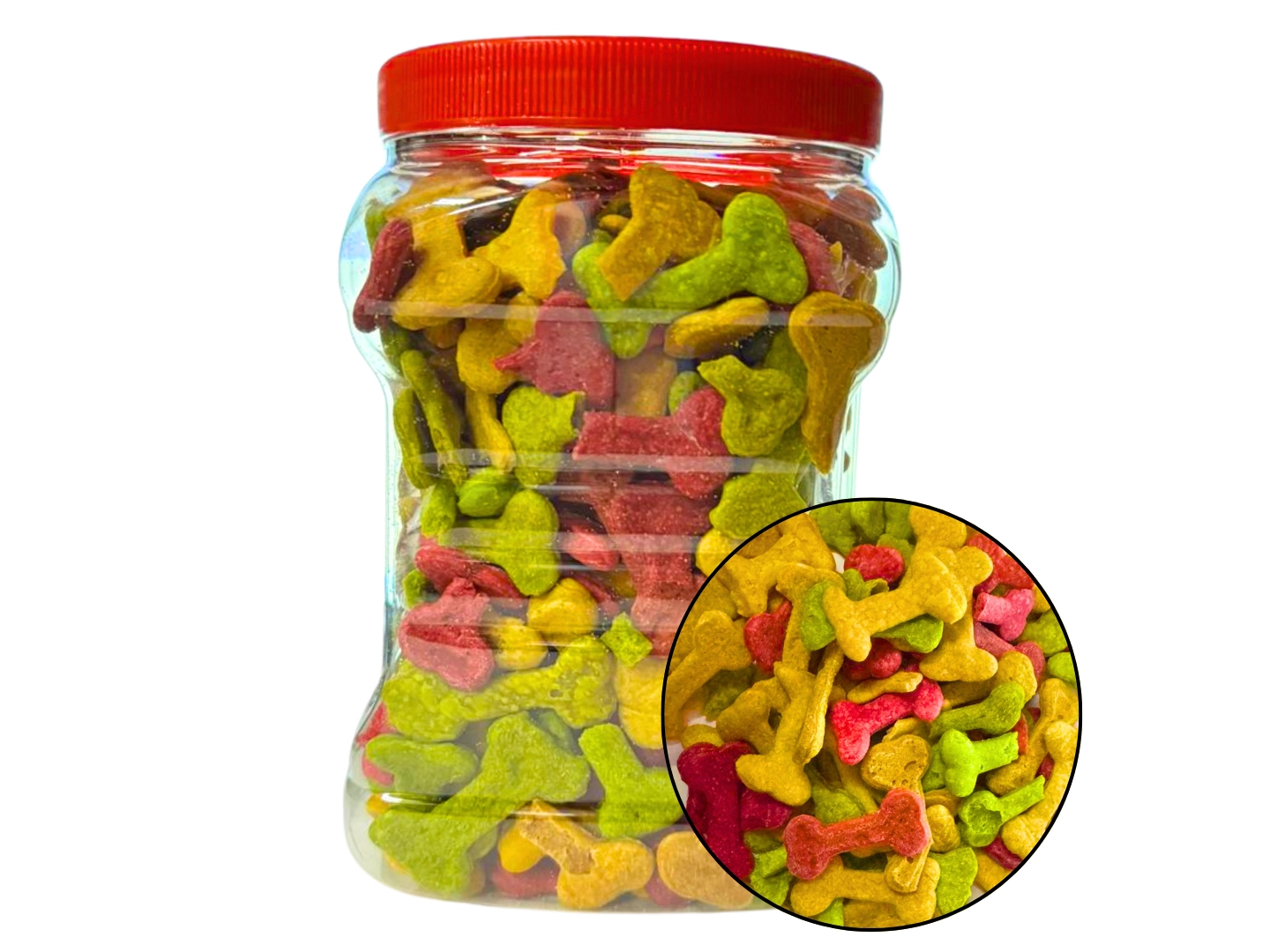 VITROLERO DE GALLETAS DULCES (VAINILLA MANZANA FRESA)