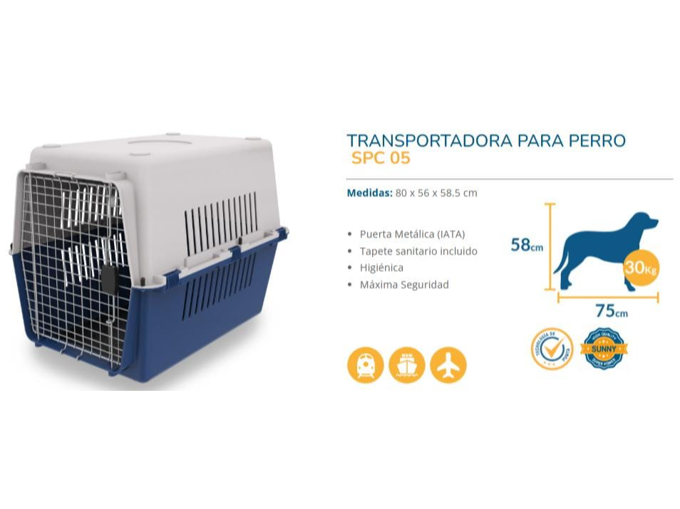 SUNNY TRANSPORTADORA PARA PERRO GDE