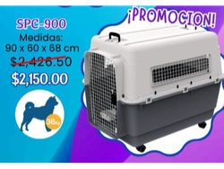 TRANSPORTADORA KENNEL GDE 38 KG.