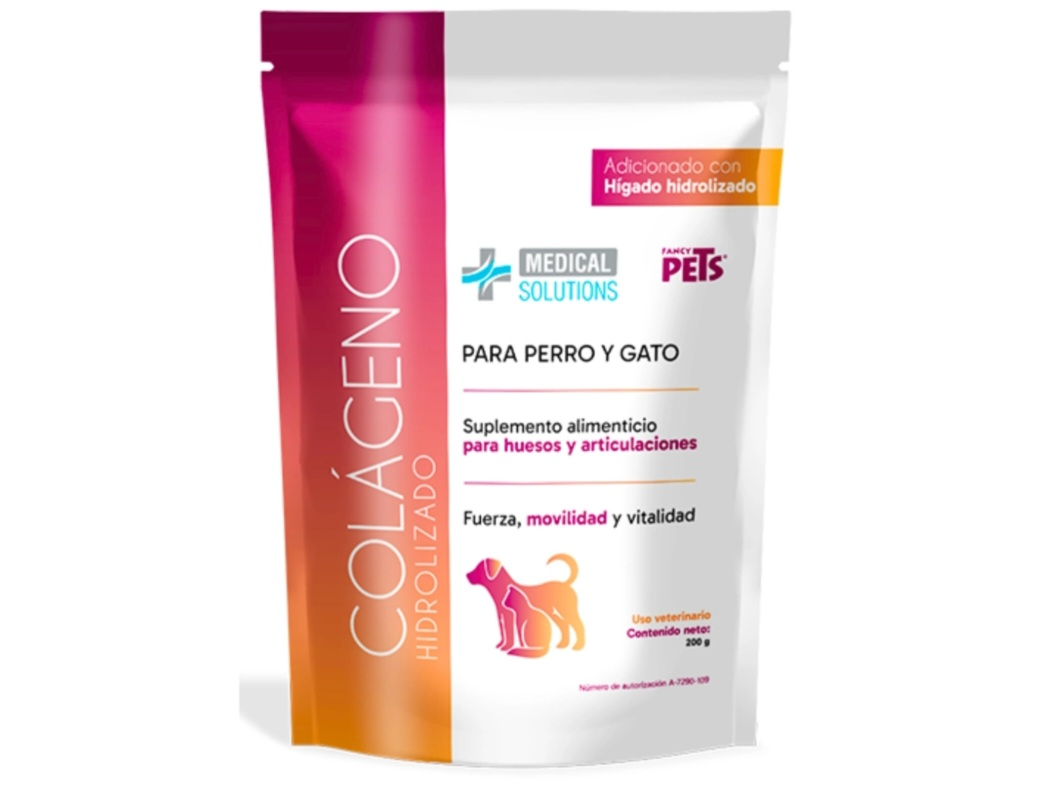 MS-COLAGENO P PERROS Y GATOS 200 GR.