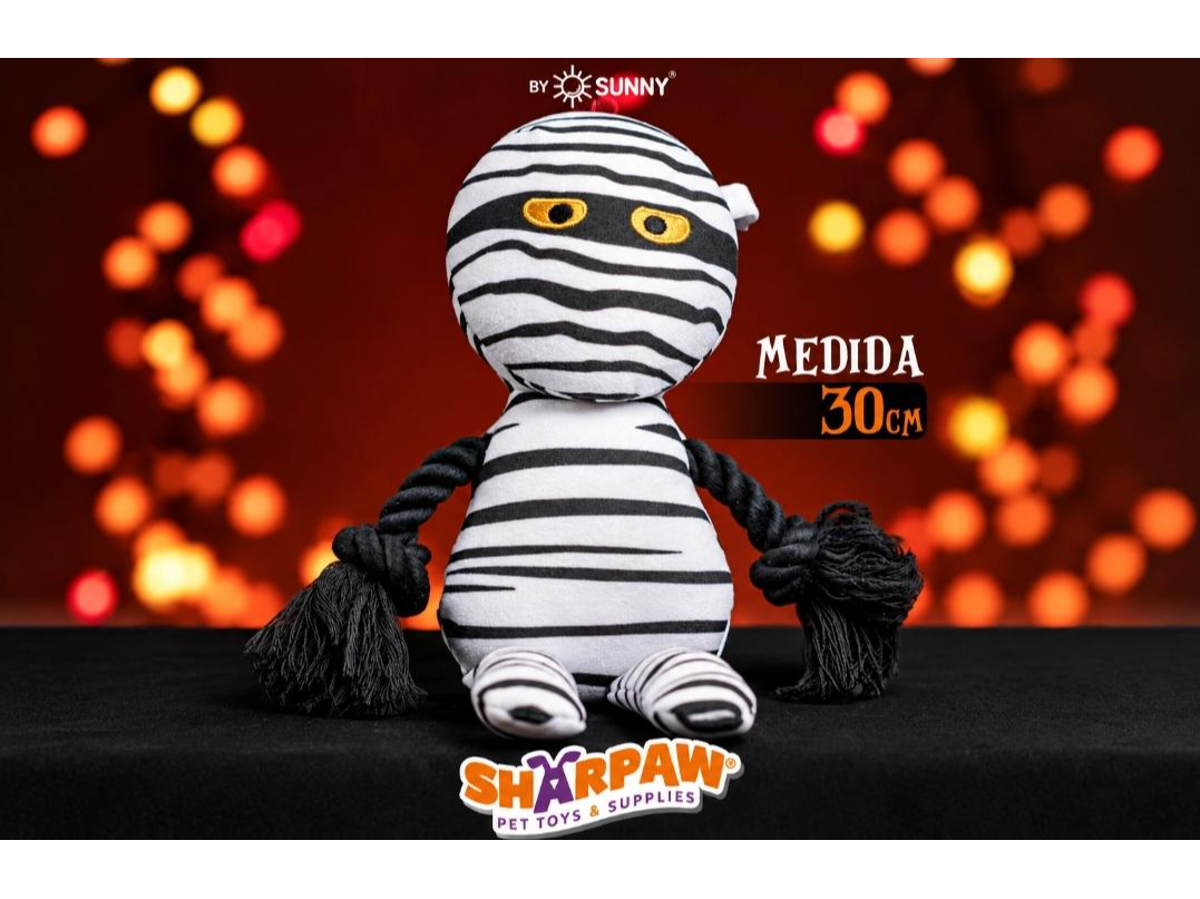 FLUFFY CHUMS PELUCHE HALLOWEEN MUMMY