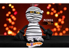 FLUFFY CHUMS PELUCHE HALLOWEEN MUMMY