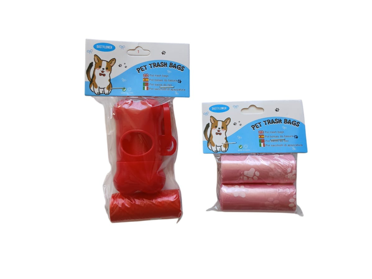 PAQ. HUESO PORTA BOLSA +PAQ. 2 BOLSAS ESCRETAS