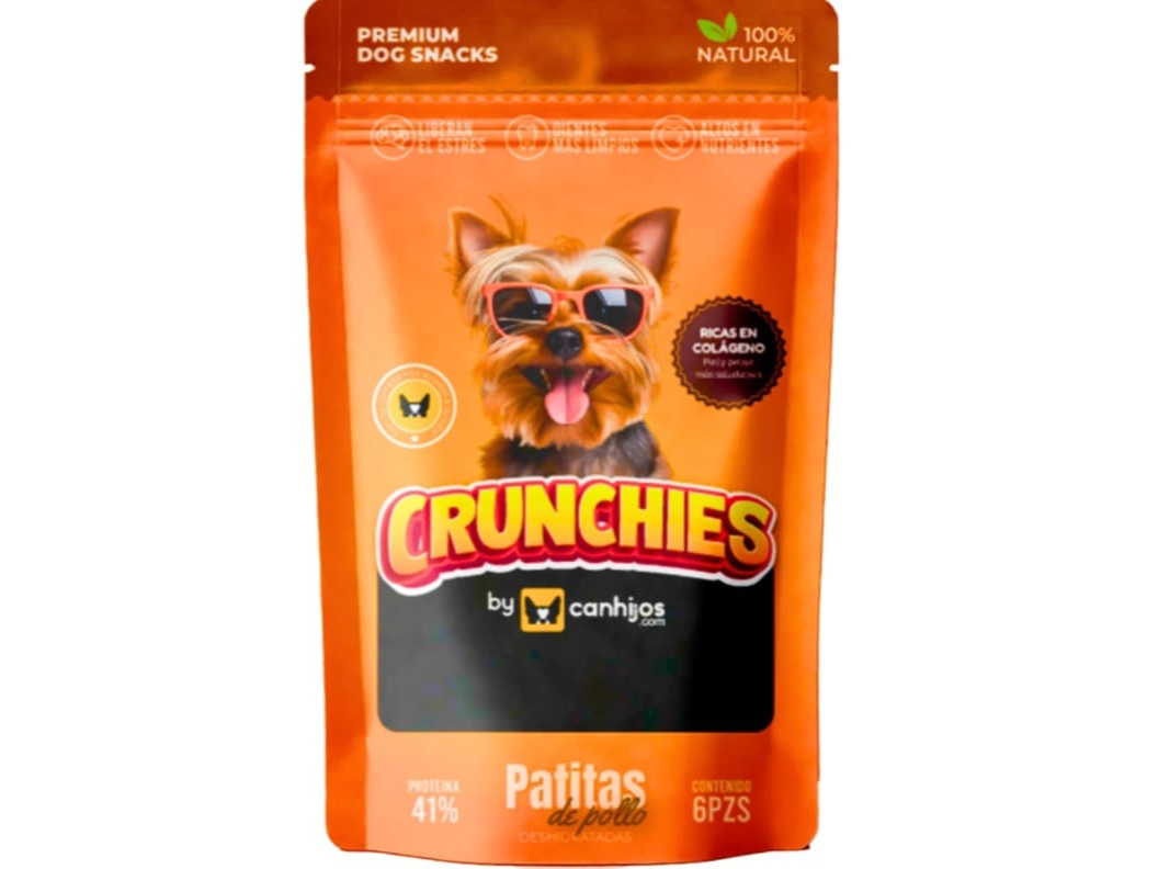 CRUNCHIES PATITAS DE POLLO 6 PZAS