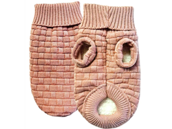 SUETER ACRILAN CON BORREGA ENTRELAZADO