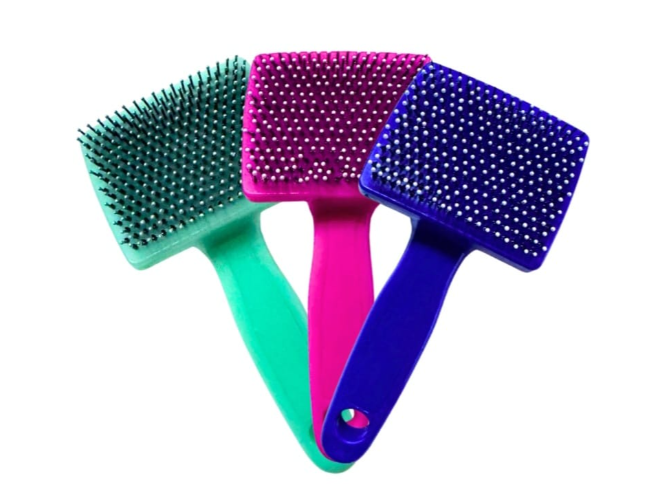 PAQUETE CEPILLO CUADRADO PUNTAS REDONDAS P GATO 6 PZAS.