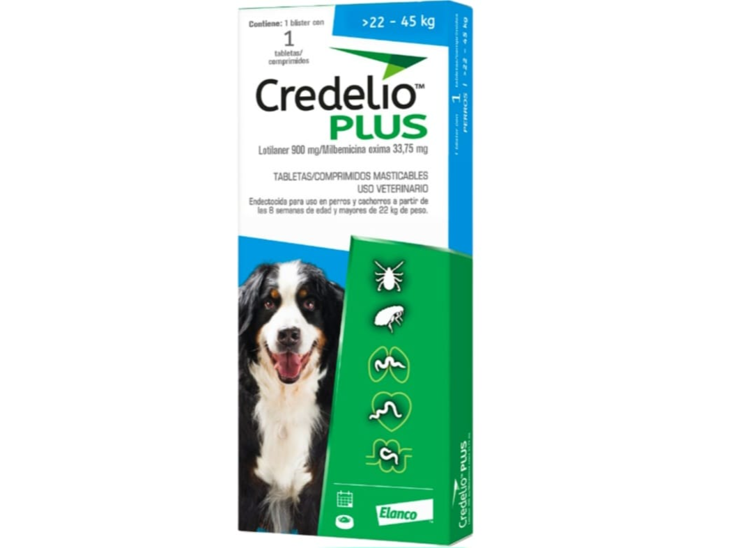 CREDELIO PLUS ONE TAB (22-45 KG)