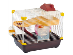 JAULA SUNNY HAMSTER LAND (35.5X25.6X33) CAFE