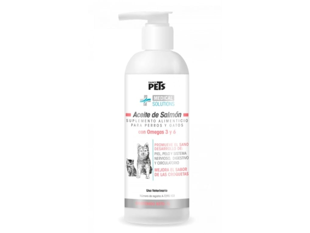 MS ACEITE DE SALMON SUPLEMENTO OMEGA 3 1 LT.