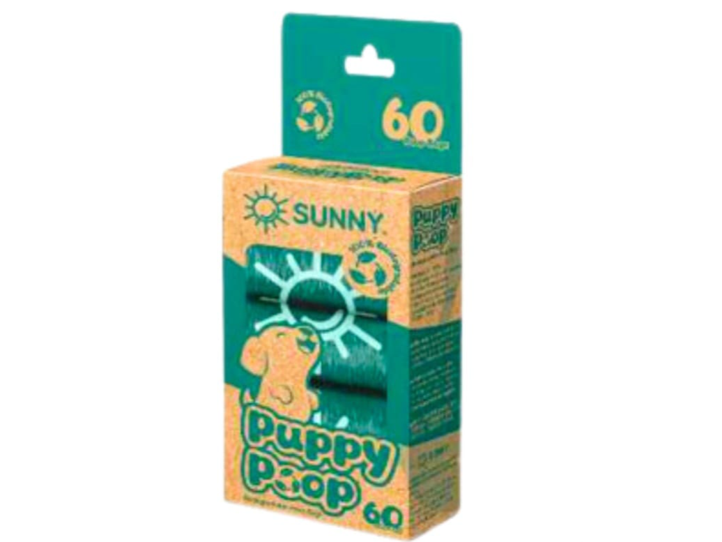 CAJA 4 ROLLOS C/60 BOLSAS BIODEGRADABLES