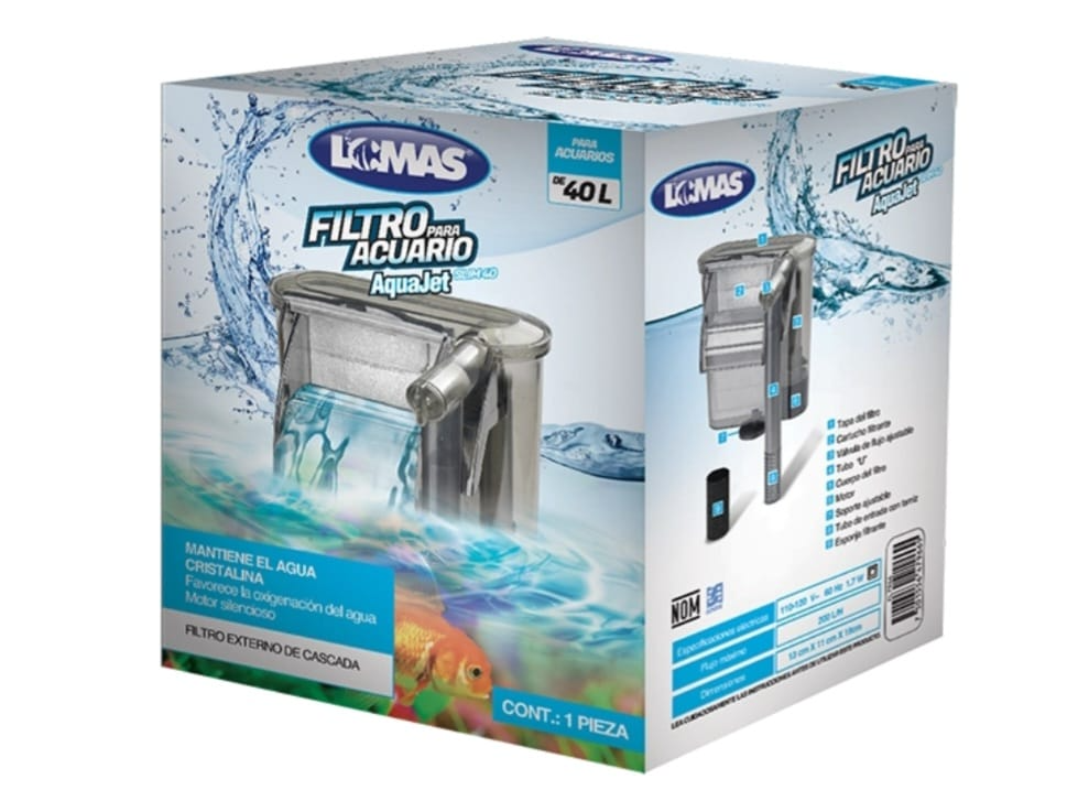 FILTRO EXTERNO AQUAJET SLIM 40 LT
