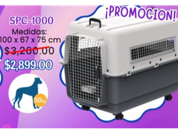 TRANSPORTADORA KENNEL XTRA GDE 50 KG.