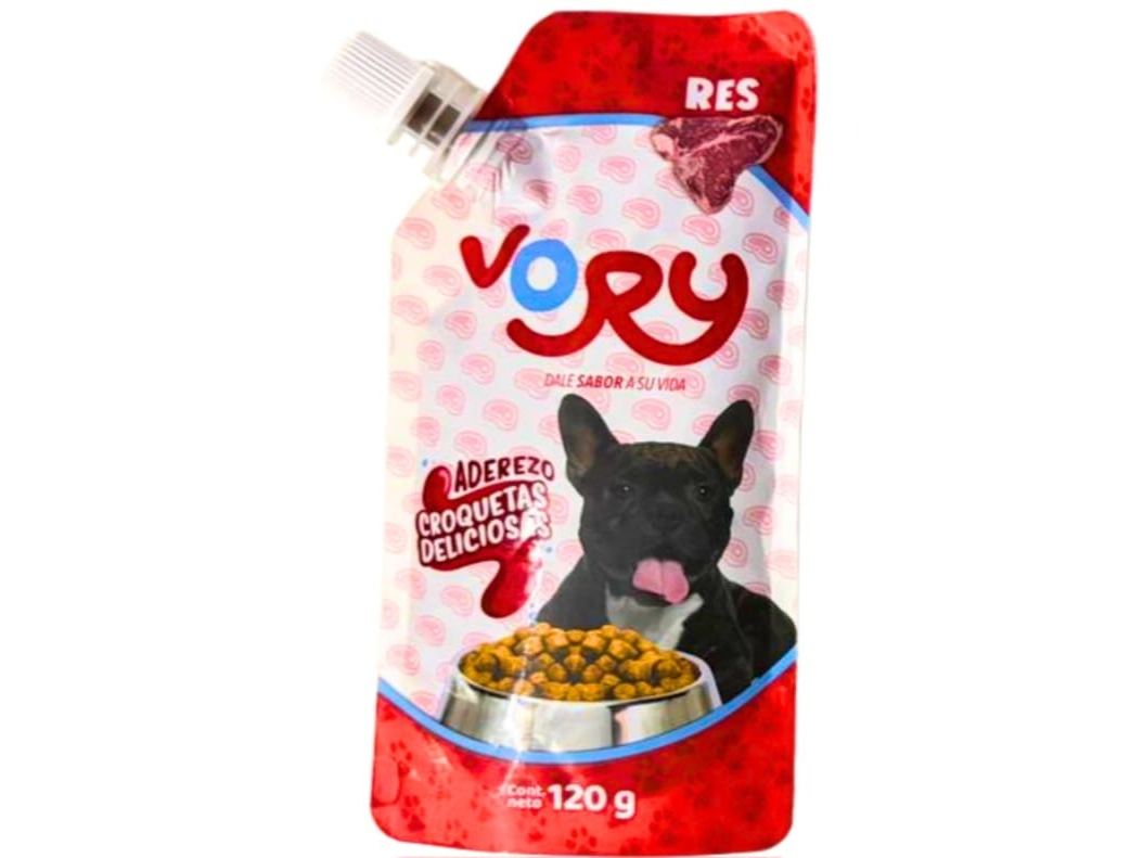 ADEREZO VORY DE RES 120 G. POUCH