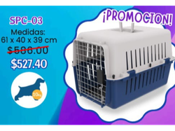 TRANSPORTADORA SUNNY CH 10 KG.