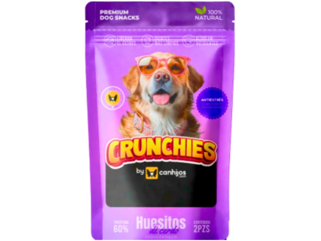 CRUNCHIES HUESITOS DE CERDO 2 PZAS.