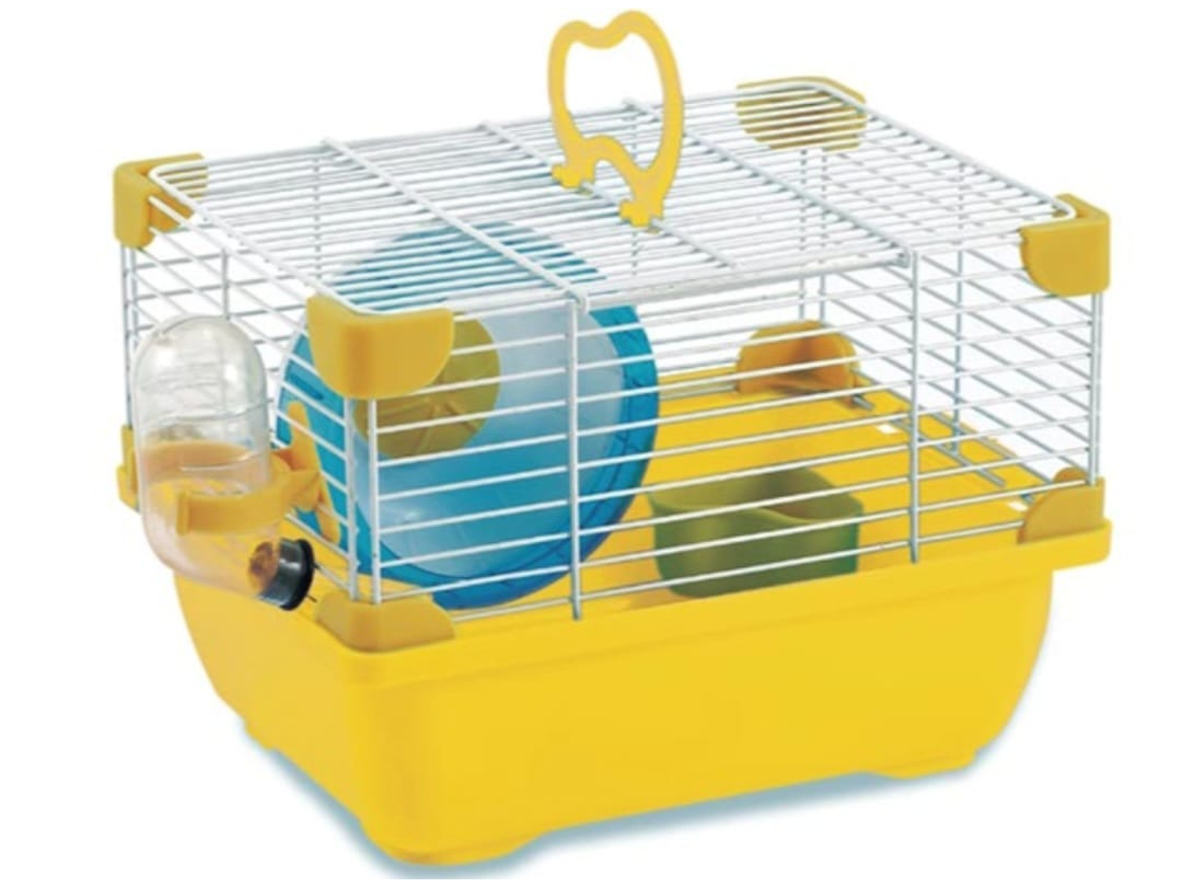 JAULA PLASTICA SUNNY AMARILLA