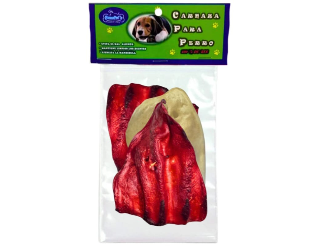 PAQUETE OREJAS DE CERDO 3 PZAS. AHUMADA Y NATURAL