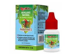 REPELENTE NATURAL DE ACAROS Y PIOJOS P/AVES 10 ML.