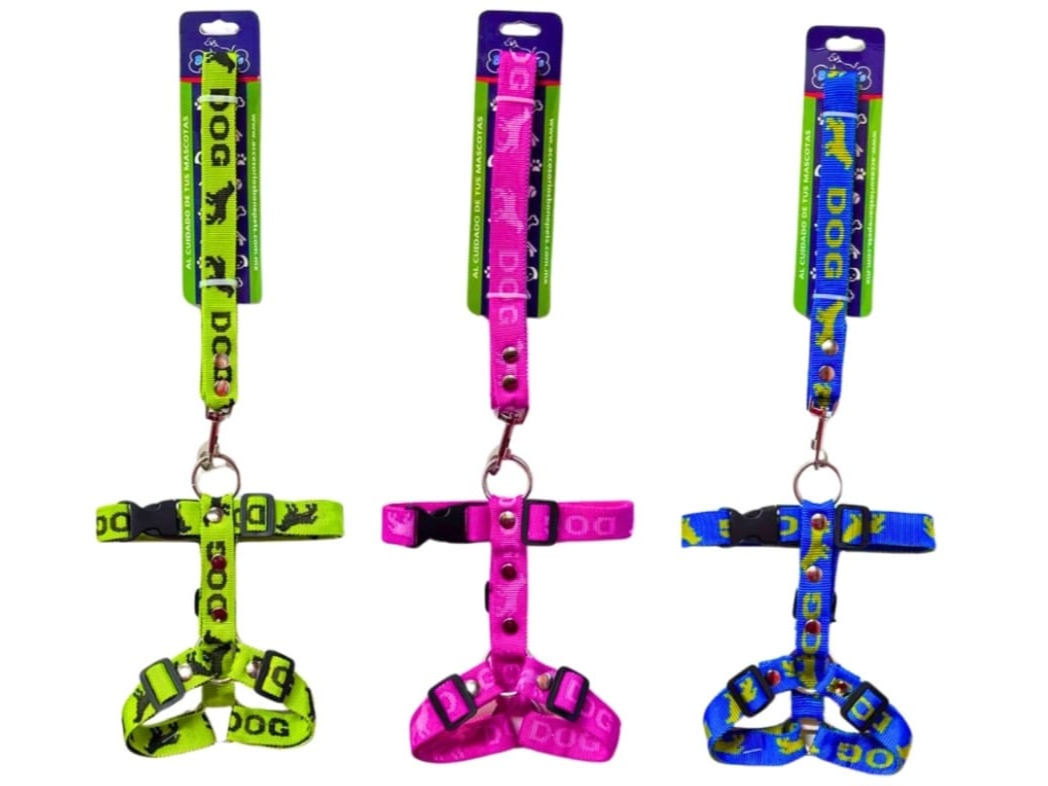 BON052E CORREA CON PECHERA 3/4 CINTA ESTAMPADO