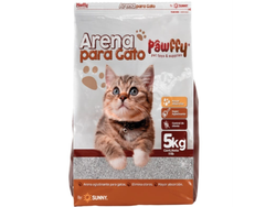 ARENA P/GATOS PAWFFY S/AROMA 5 KG.