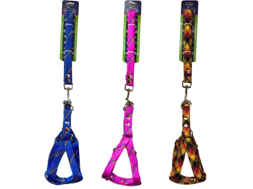 BON256 CORREA CON PECHERA 3/4 CINTA PLANA TEJIDA