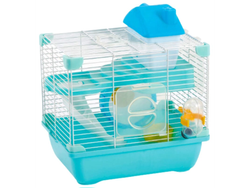 JAULA SUNNY HAMSTER LAND (28.9X22.2X30.1) AZUL