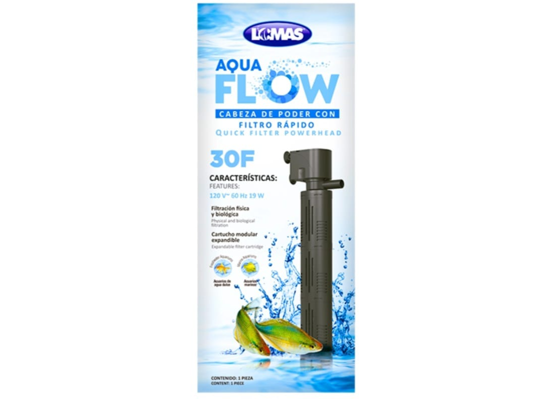 CABEZA DE PODER C/FILTRO RAPIDO AQUAFLOW 30