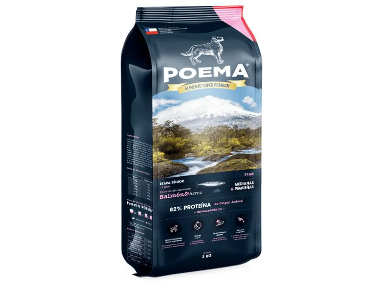 Poema Senior Salmon y Arroz 12KG