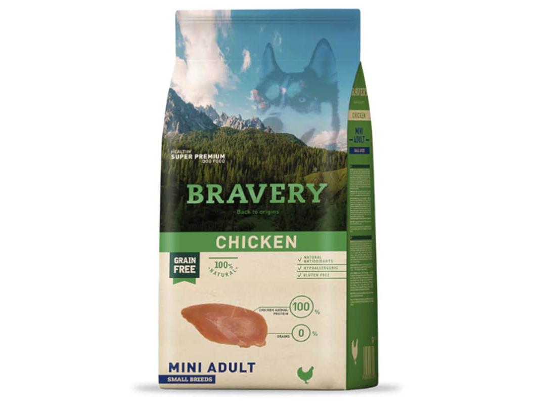 Bravery chicken Mini Adulto 2 kgs