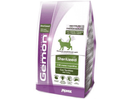 Gemon Gatos esterilizados 400g Pavo