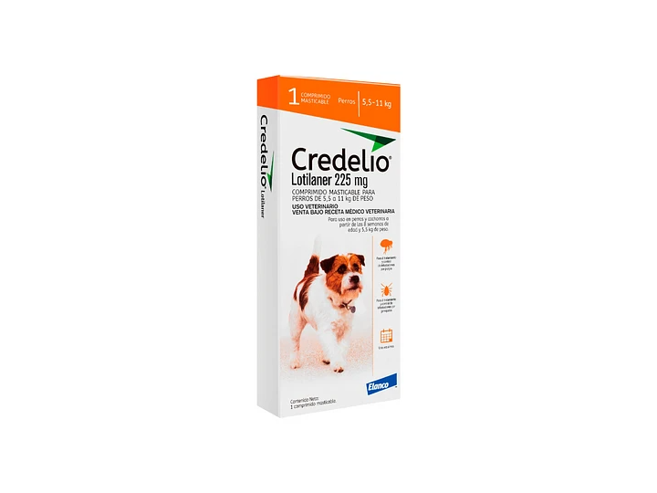 Credelio 225 Mg 5,5 - 11 Kg