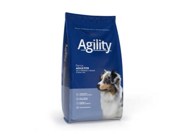 Agility Adulto Razas Medianas y Grandes 15KG
