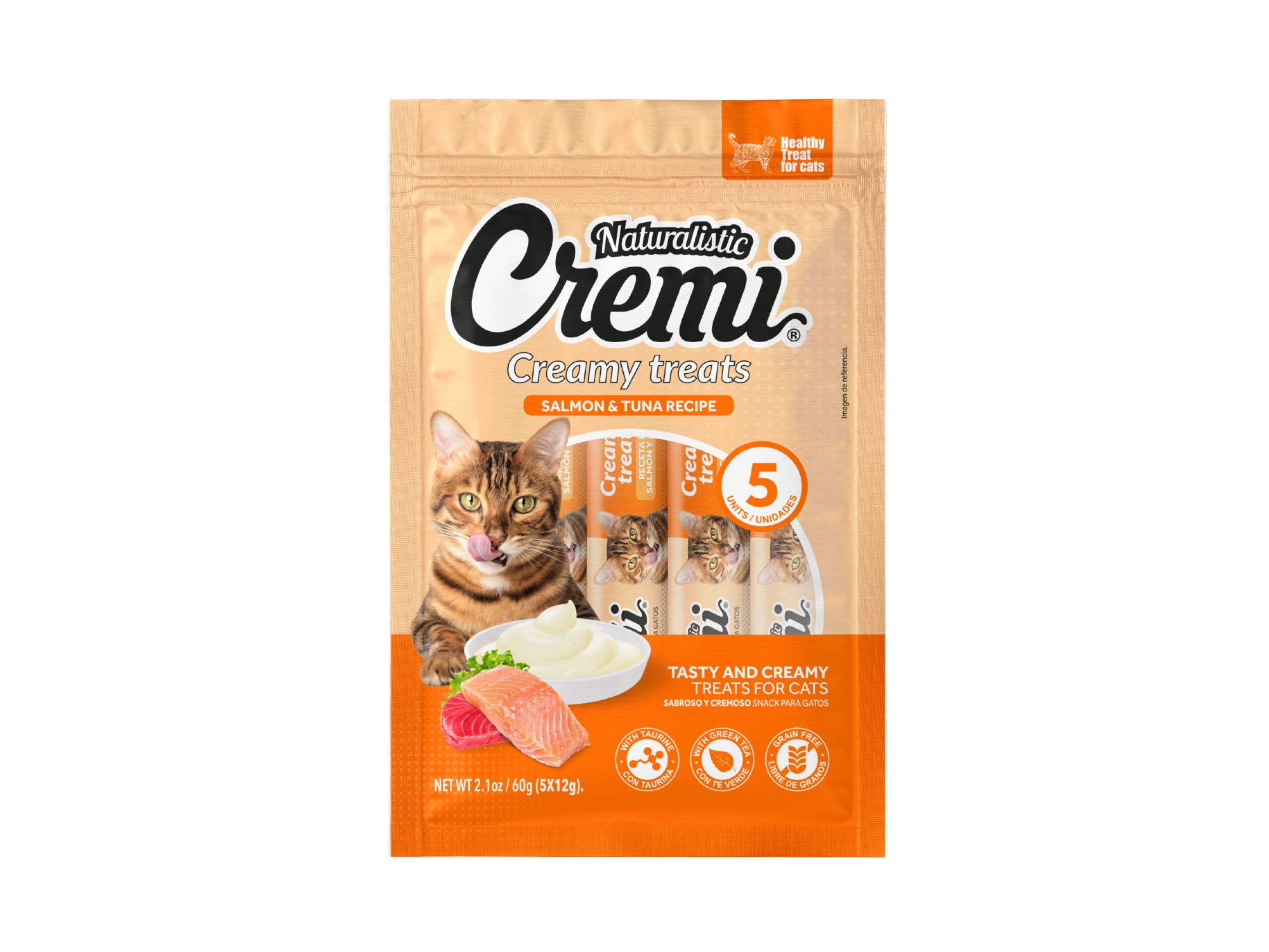 CREMI SALMON/ATUN  5UNI 60GR