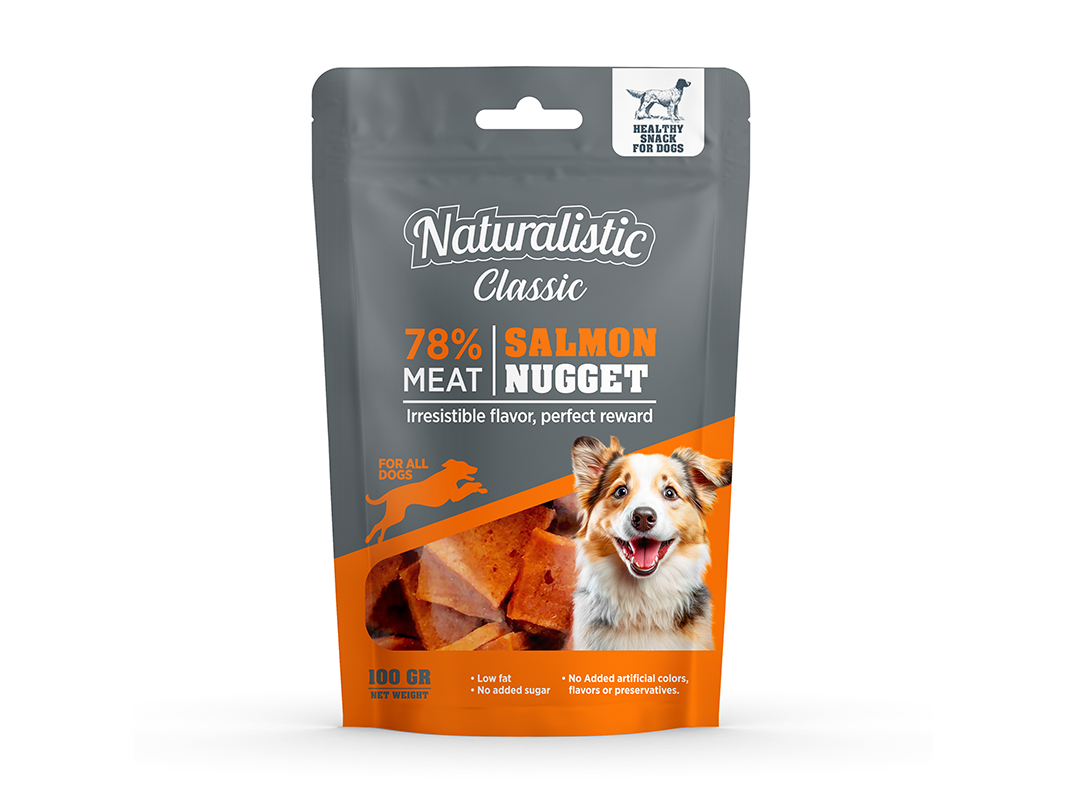 Naturalistic Nuggets de Salmon 100G