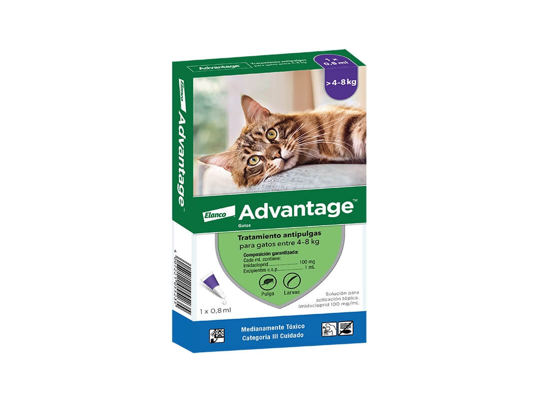 ADVANTAGE GATO 4 – 8 KG