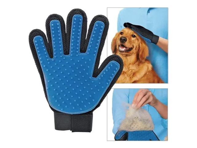 GUANTE REMOVEDOR DE PELO DE PERRO
