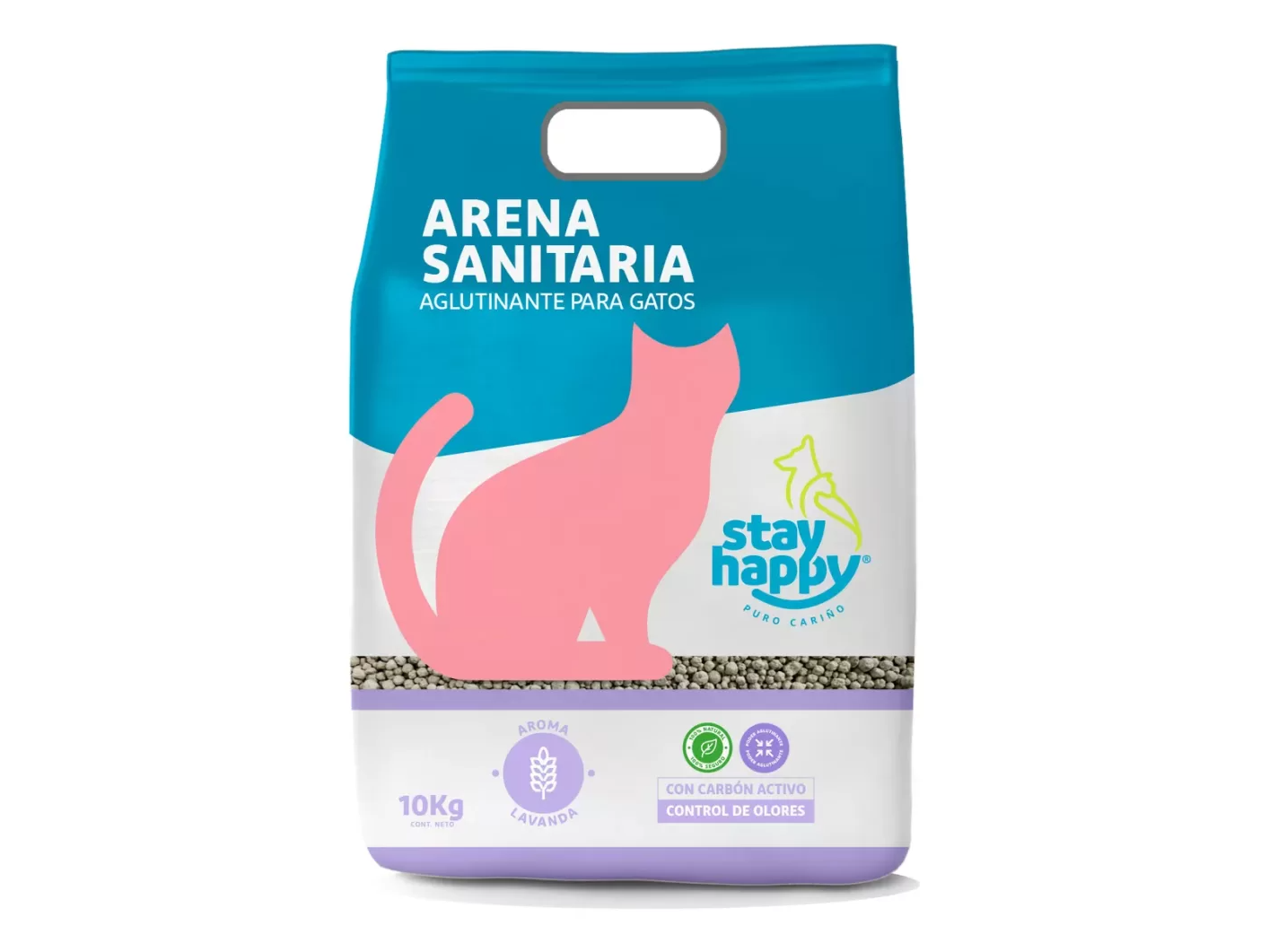 ARENA STAY HAPPY LAVANDA 10KG