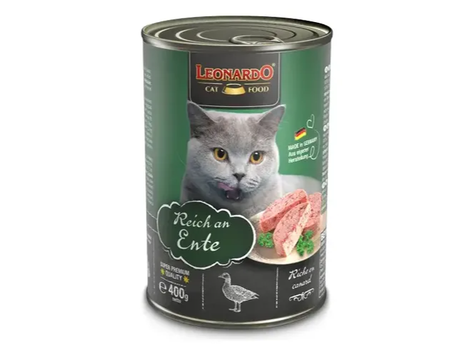 LATA LEONARDO REICH AN ENTE/ PATO 400G