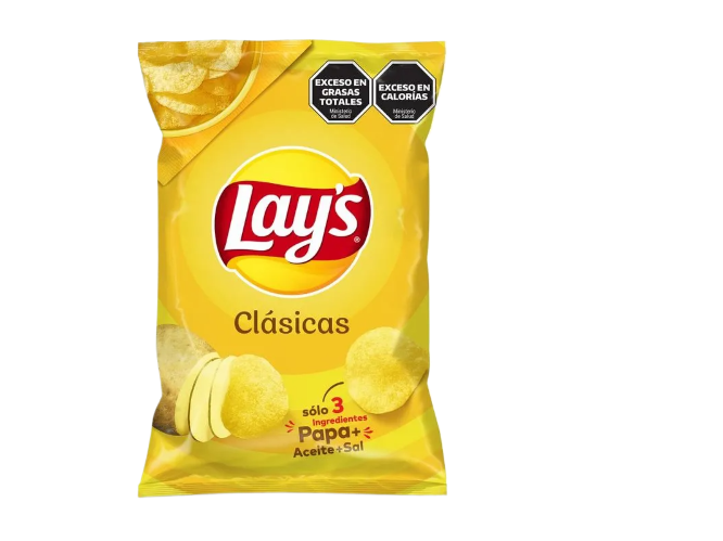 PAPAS FRITAS LAYS CLÁSICAS x 85 gr.